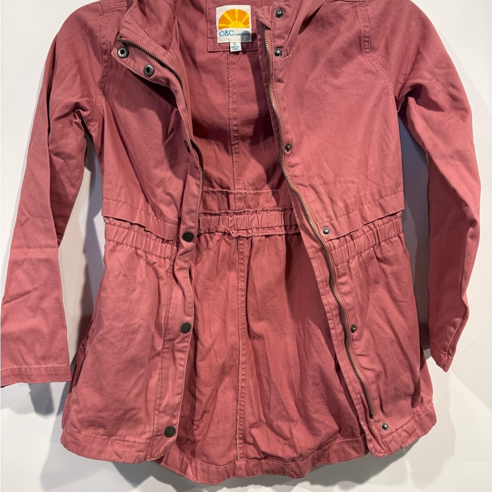 C&C California Kids Dusty Rose Raincoat
